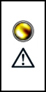 image:An illustration showing the Service Required Indicator
