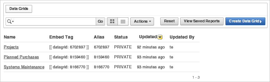 Description of the illustration data_page_rpt.gif follows