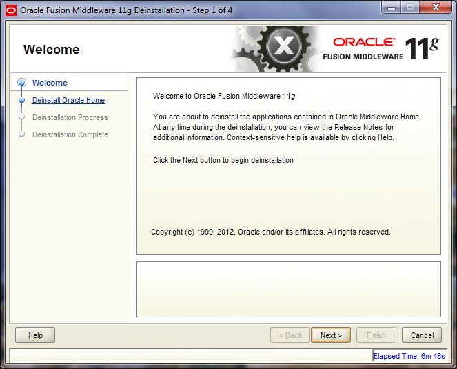 Please run the command oracle deinstall ошибка