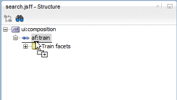 add train button to page