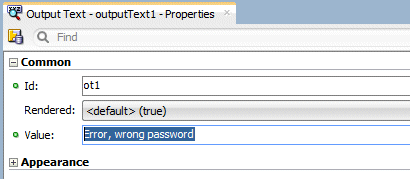 set the value to wrong password