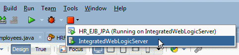 Stopping WebLogicServer