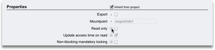 image:Managing replication package properties