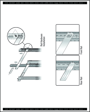image:La ilustración muestra una página de ejemplo impresa en modo horizontal con la etiqueta impresa en modo vertical.