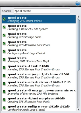 image:Esempio di ricerca Command Assistant