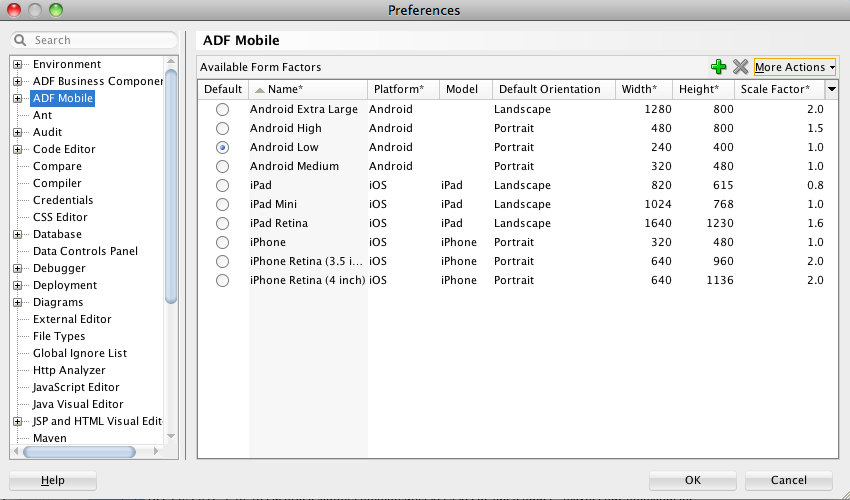 mobileFusionFX skinning families.