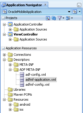 Double-click the adfmf-application file.