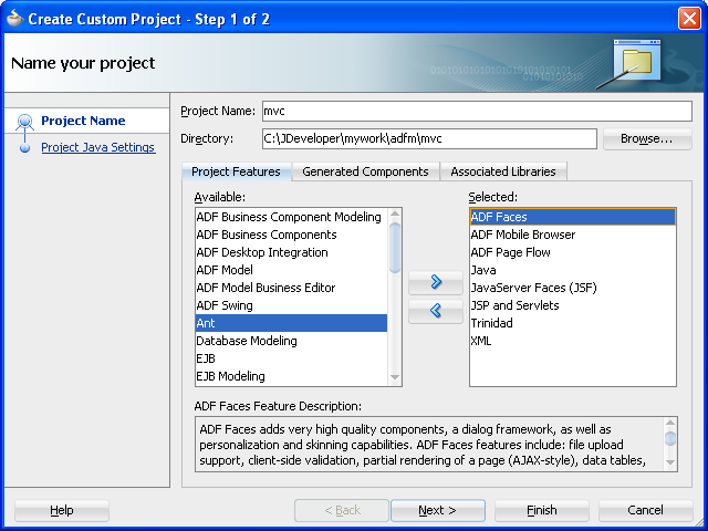 Adding the page flow technology.