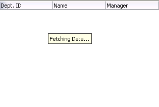 Table fetches data in PPR request