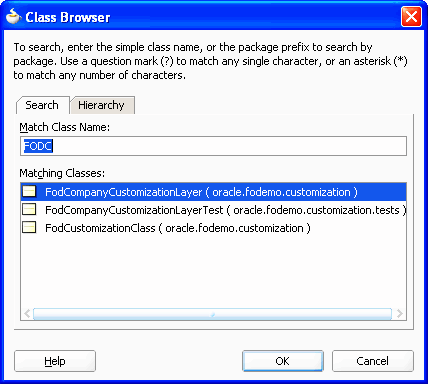 JUnitクラス・ブラウザ