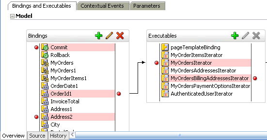 ページ定義ブレークポイント