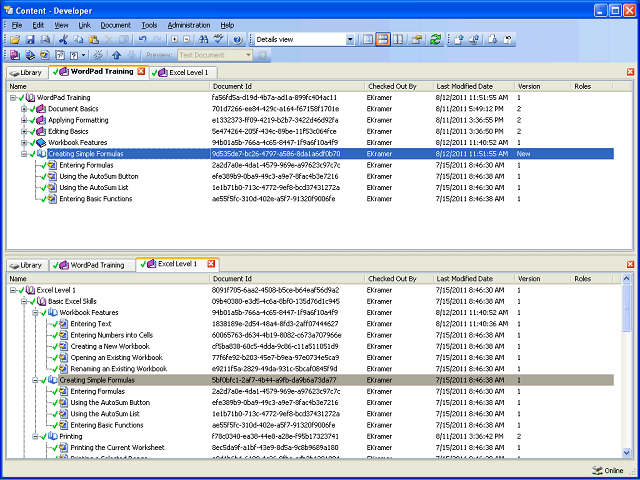 Screen image of this step