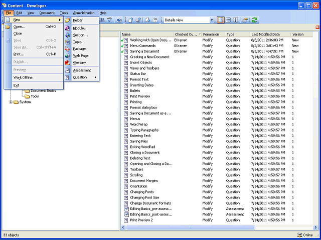 Screen image of this step