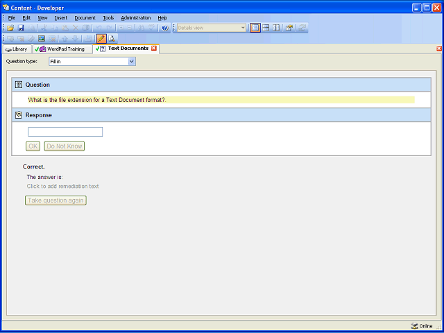 Screen image of this step