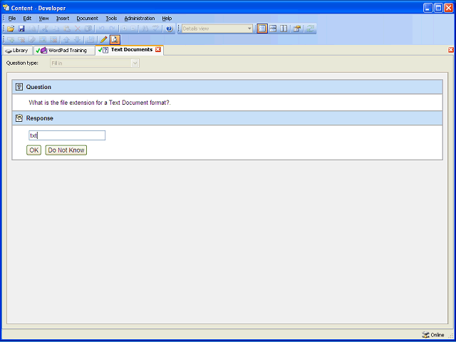 Screen image of this step