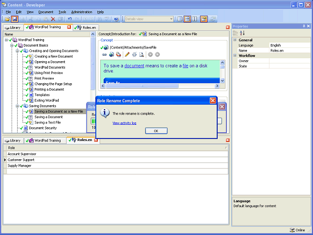 Screen image of this step