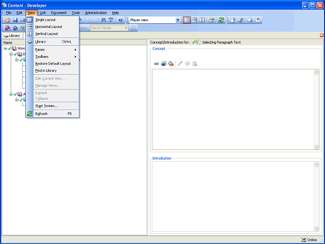 Screen image of this step