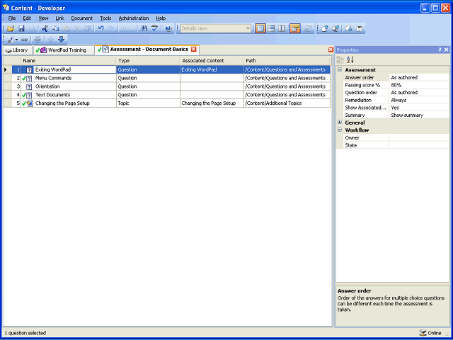 Screen image of this step
