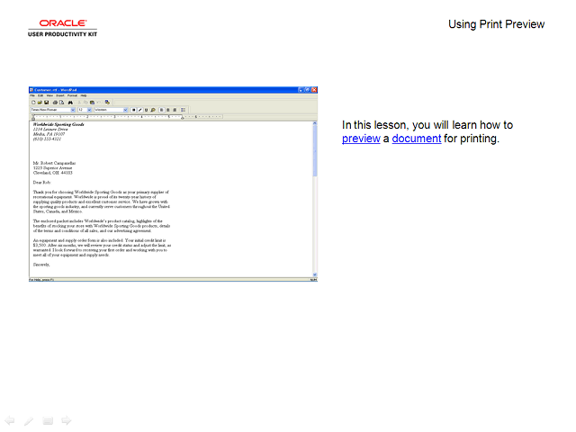 Screen image of this step