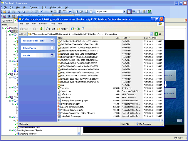 Screen image of this step
