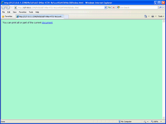 Screen image of this step