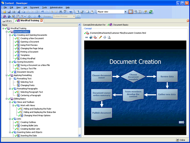 Screen image of this step