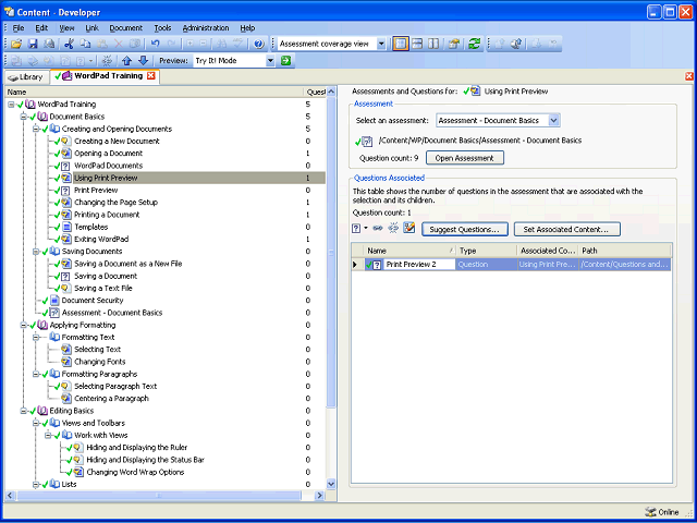 Screen image of this step
