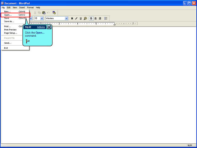 Screen image of this step