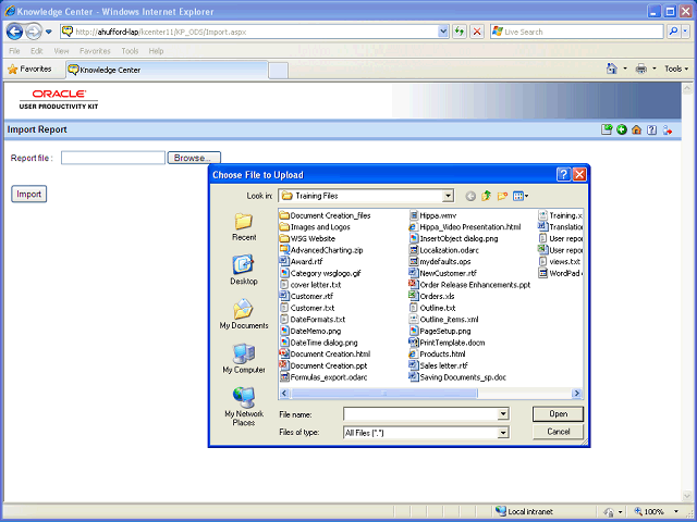 Screen image of this step