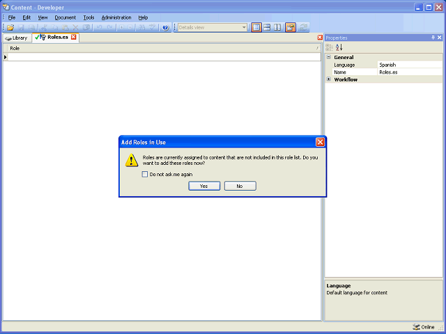 Screen image of this step
