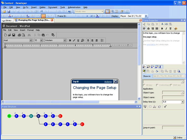 Screen image of this step