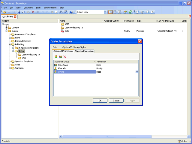 Screen image of this step