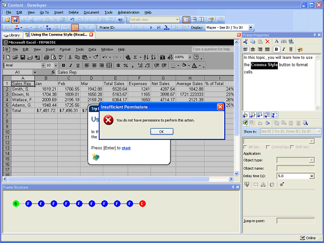 Screen image of this step