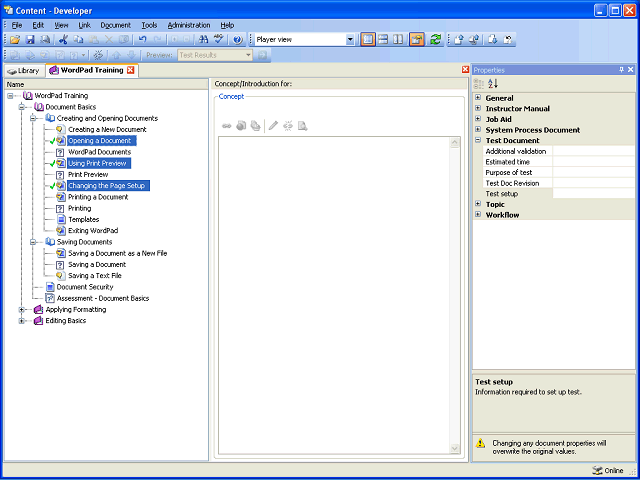 Screen image of this step