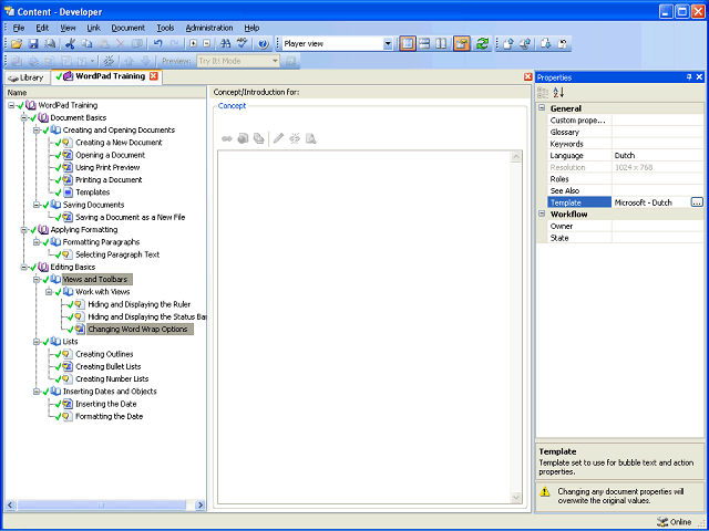 Screen image of this step