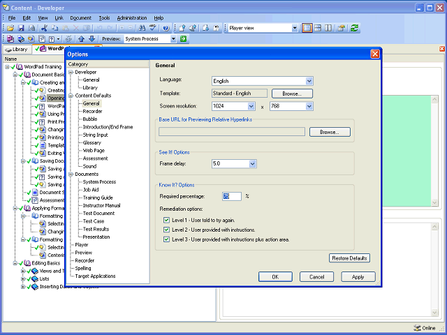Screen image of this step
