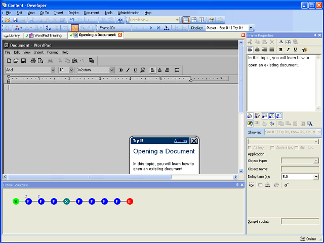 Screen image of this step