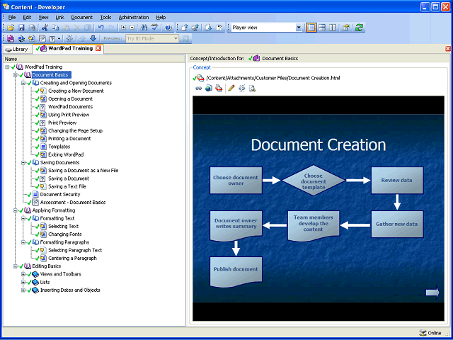 Screen image of this step