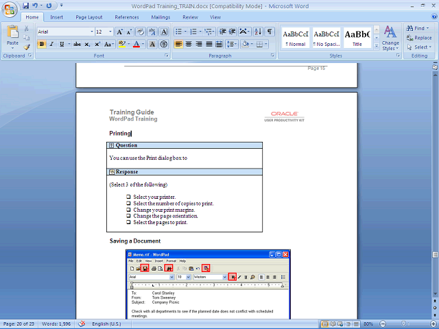 Screen image of this step