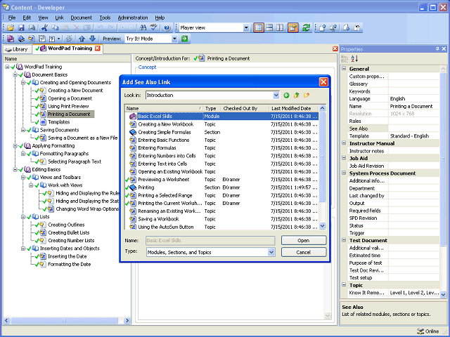 Screen image of this step