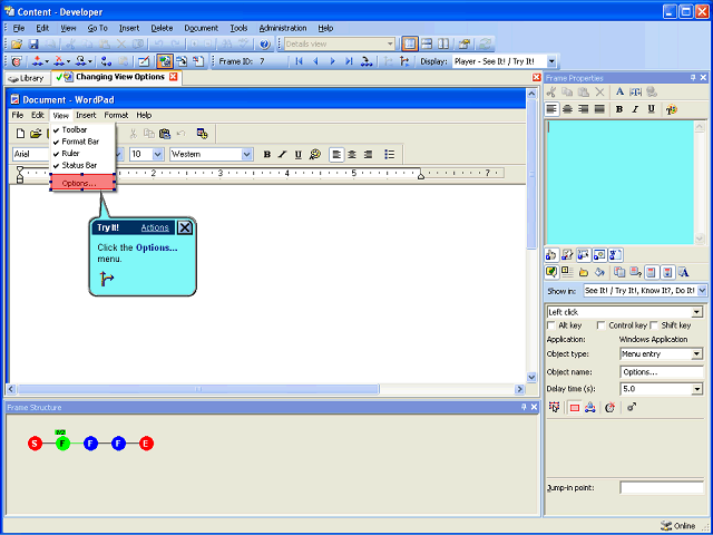 Screen image of this step