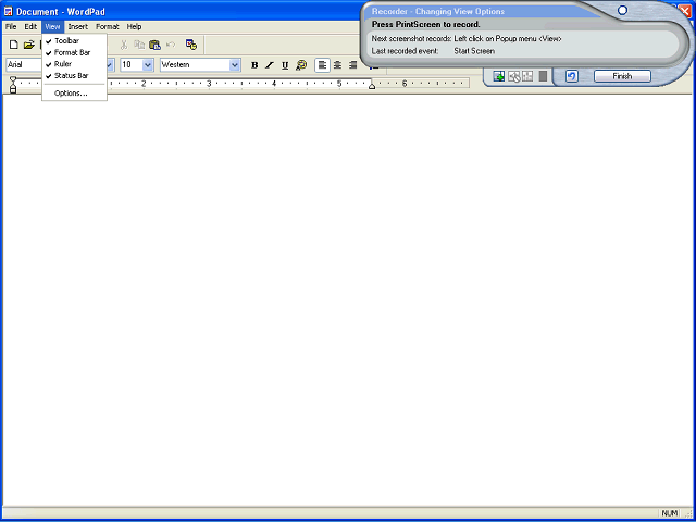 Screen image of this step