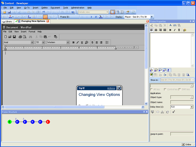 Screen image of this step