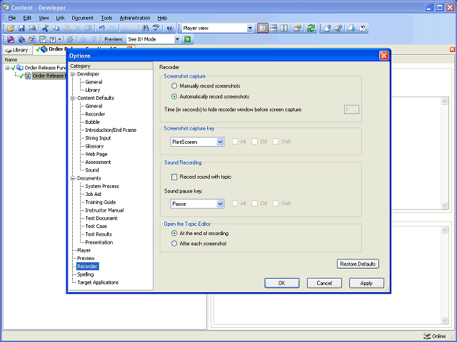 Screen image of this step