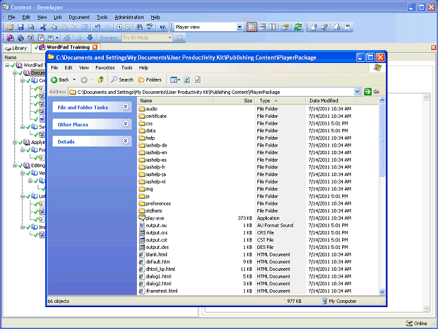 Screen image of this step