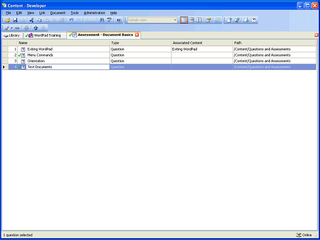 Screen image of this step