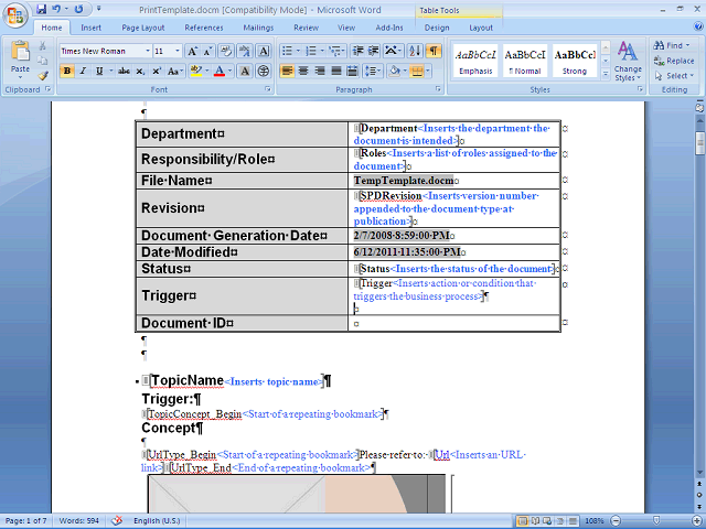 Screen image of this step