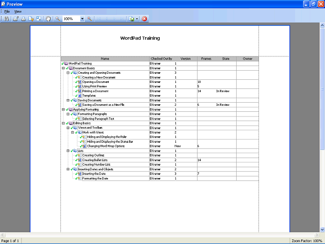 Screen image of this step