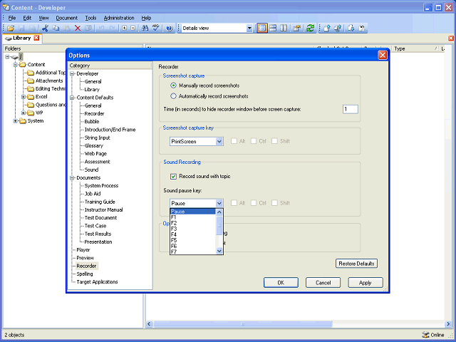 Screen image of this step