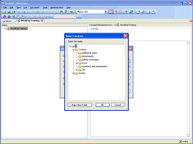 Screen image of this step